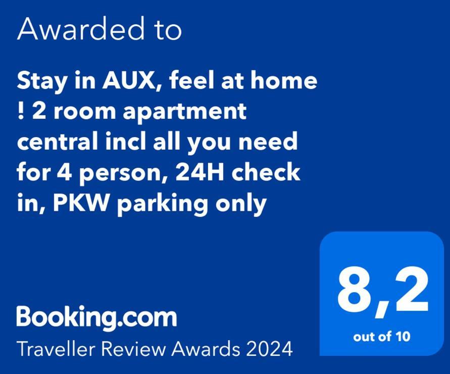 Stay In Aux, Feel At Home ! 2 Room Apartment Central Incl All You Need For 4 Person, 24H Check In, Pkw Parking Only Augsburg Ngoại thất bức ảnh